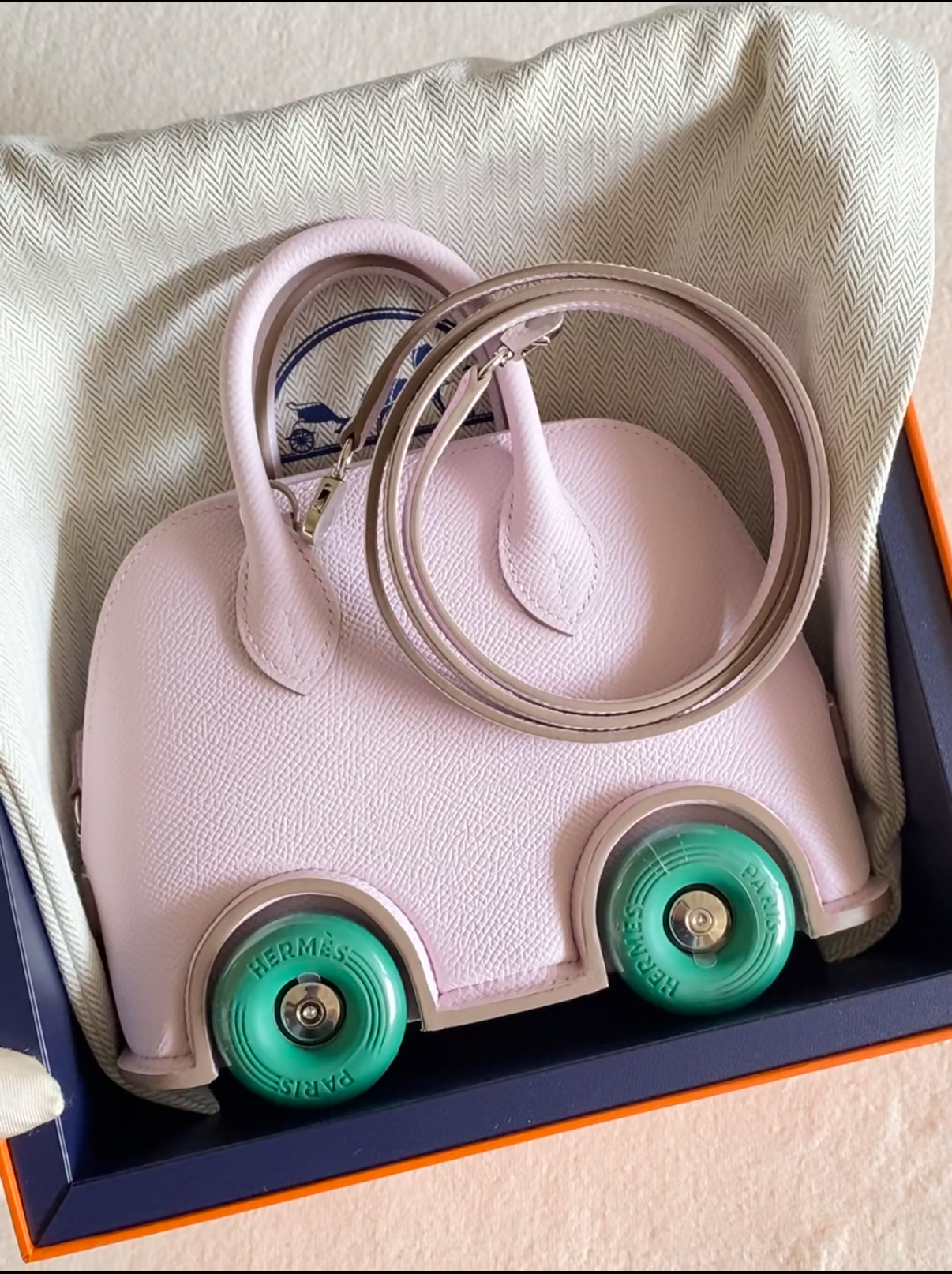 Hermes Bolide On the Wheels Bag