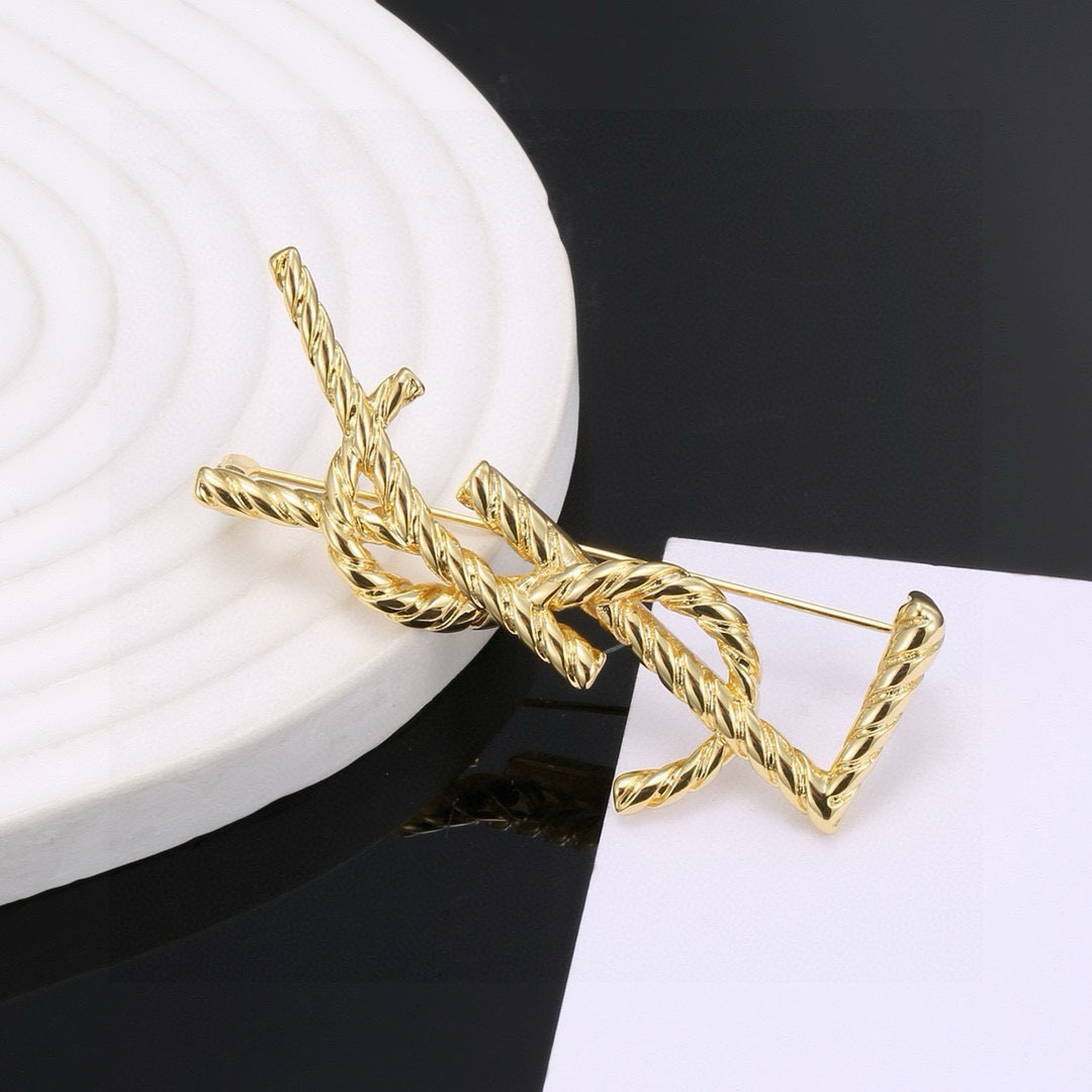 YSL Brooch