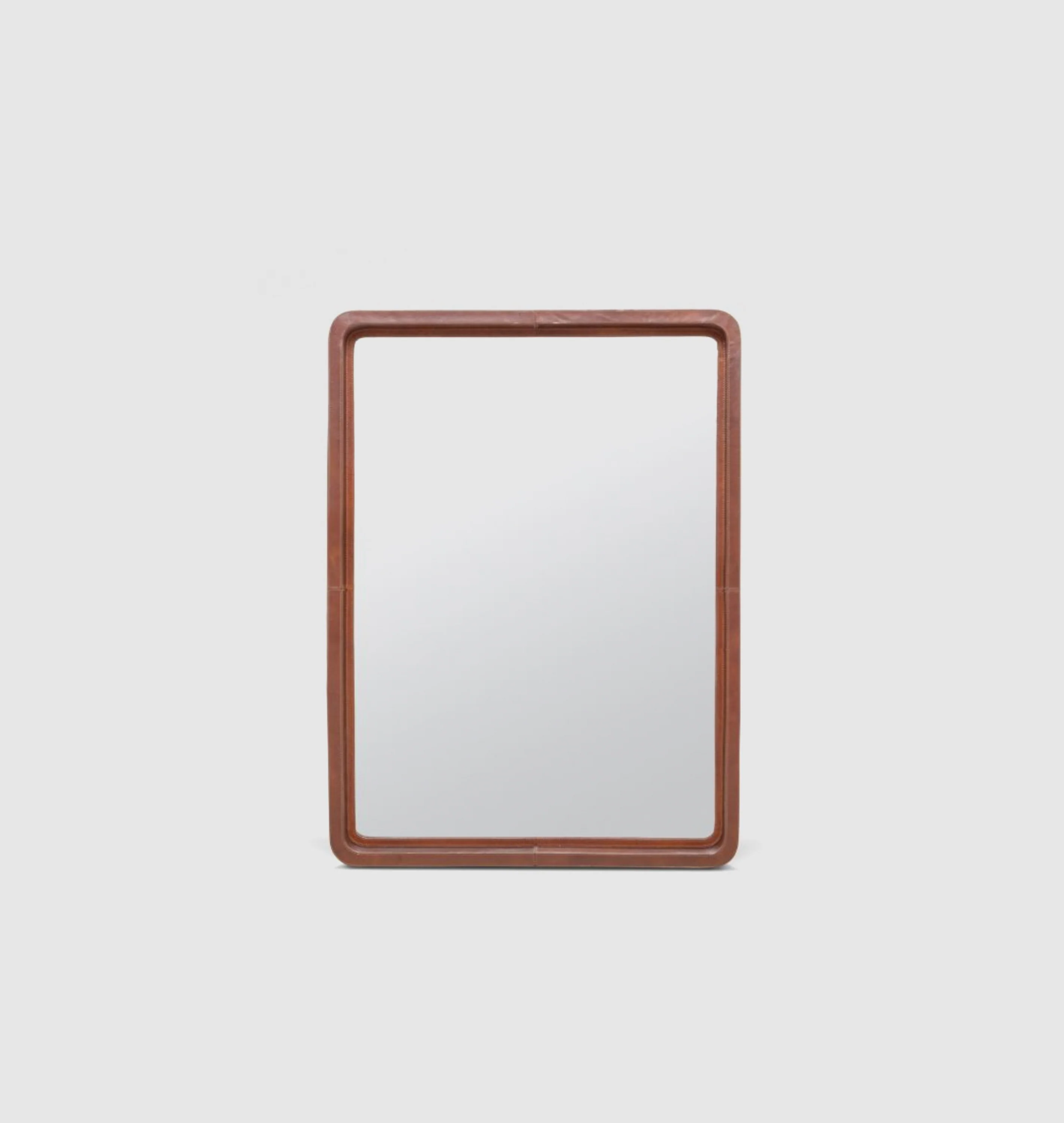 Chicory Leather Mirror