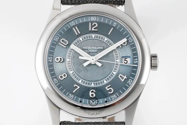 Replica Patek Philippe Limited Edition Calatrava 40mm 6007A 001 Blue Dial Mens Watch