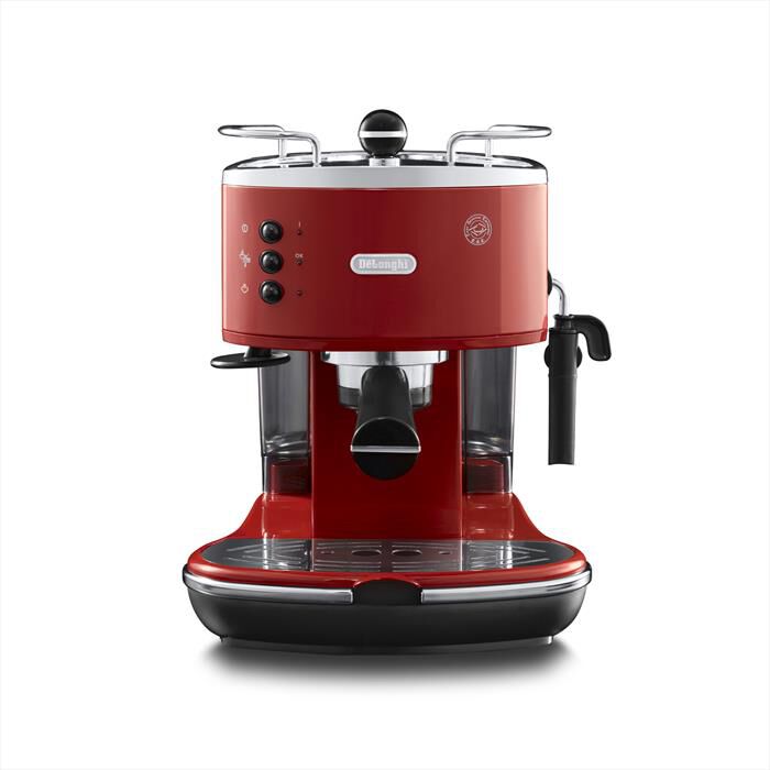 DE LONGHI - ICONA VINTAGE ECO 311.R MACCHINA DA CAFFÈ MANUALE-Rosso