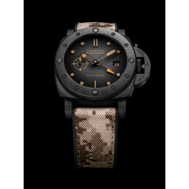 Submersible QuarantaQuattro GMT Navy SEALs Carbotech PAM01513