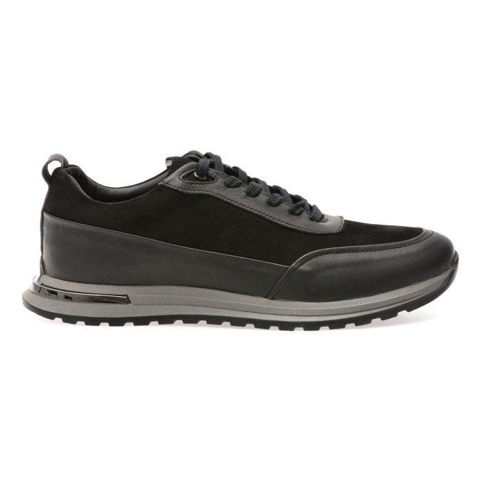 Pantofi sport GRYXX negri, 22202, din piele naturala