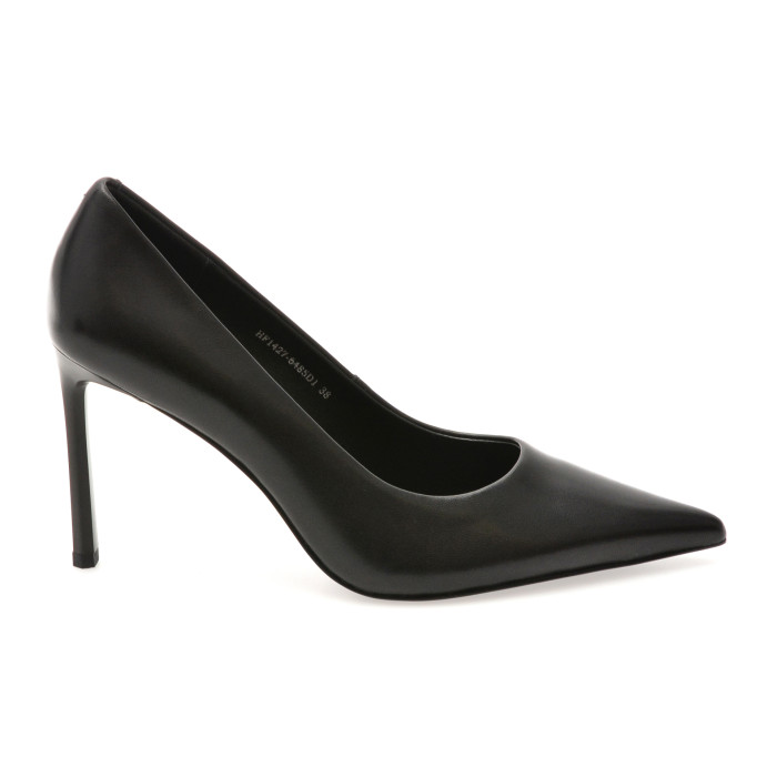Pantofi eleganti EPICA PREMIUM negri, HF1427, din piele naturala