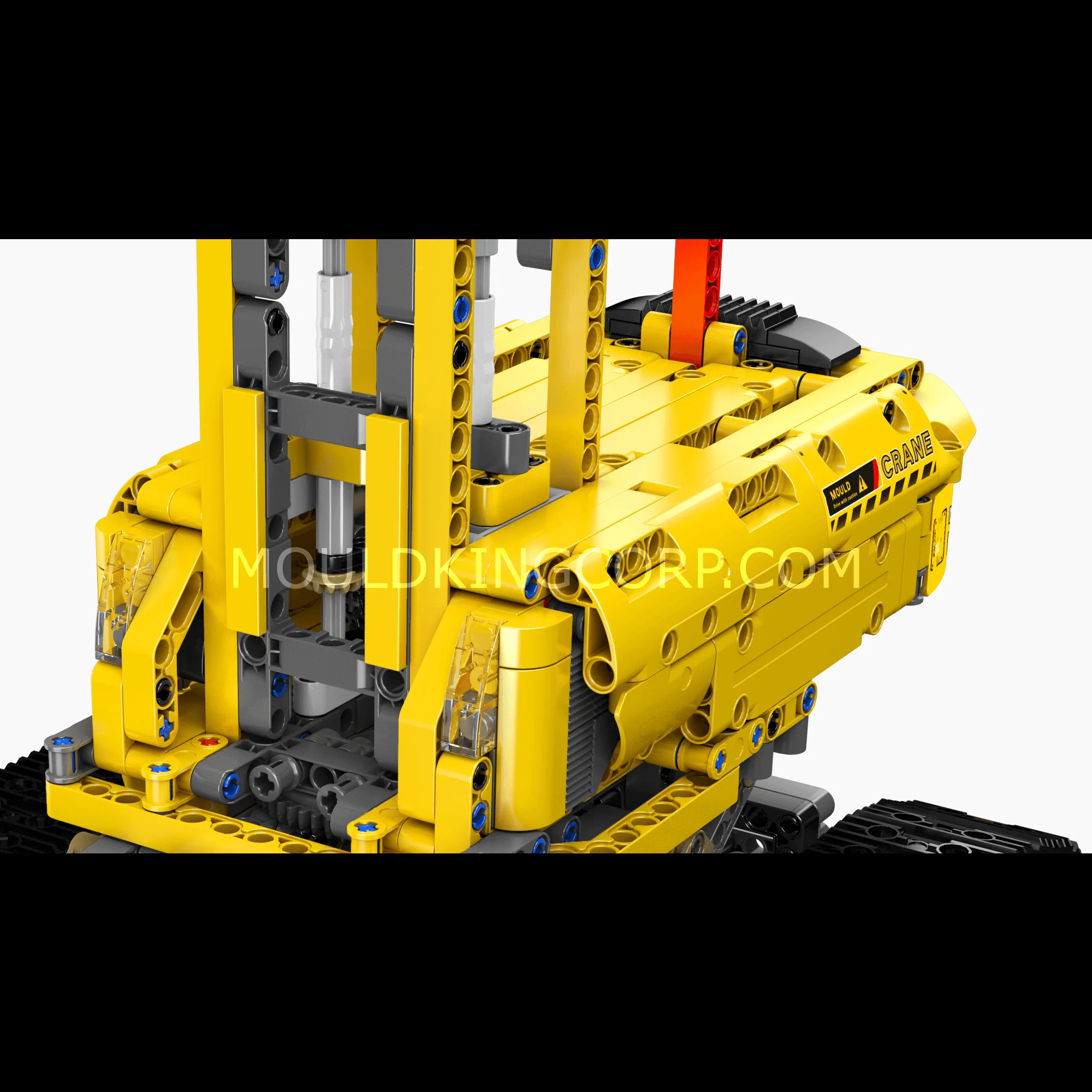 Mould King 17059 Crawler Tower Crane Building Set | 1,731 Pcs
