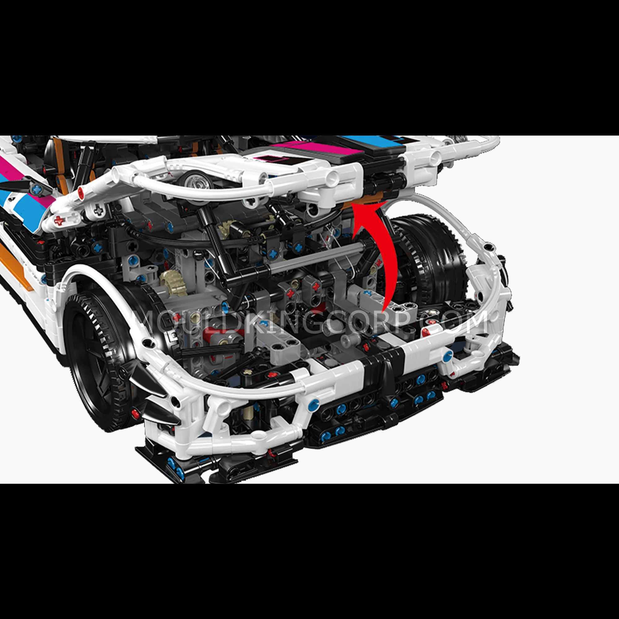 Mould King 13120S Regera Hypercar Remote Controlled Model Building Set | 3,063 PCS