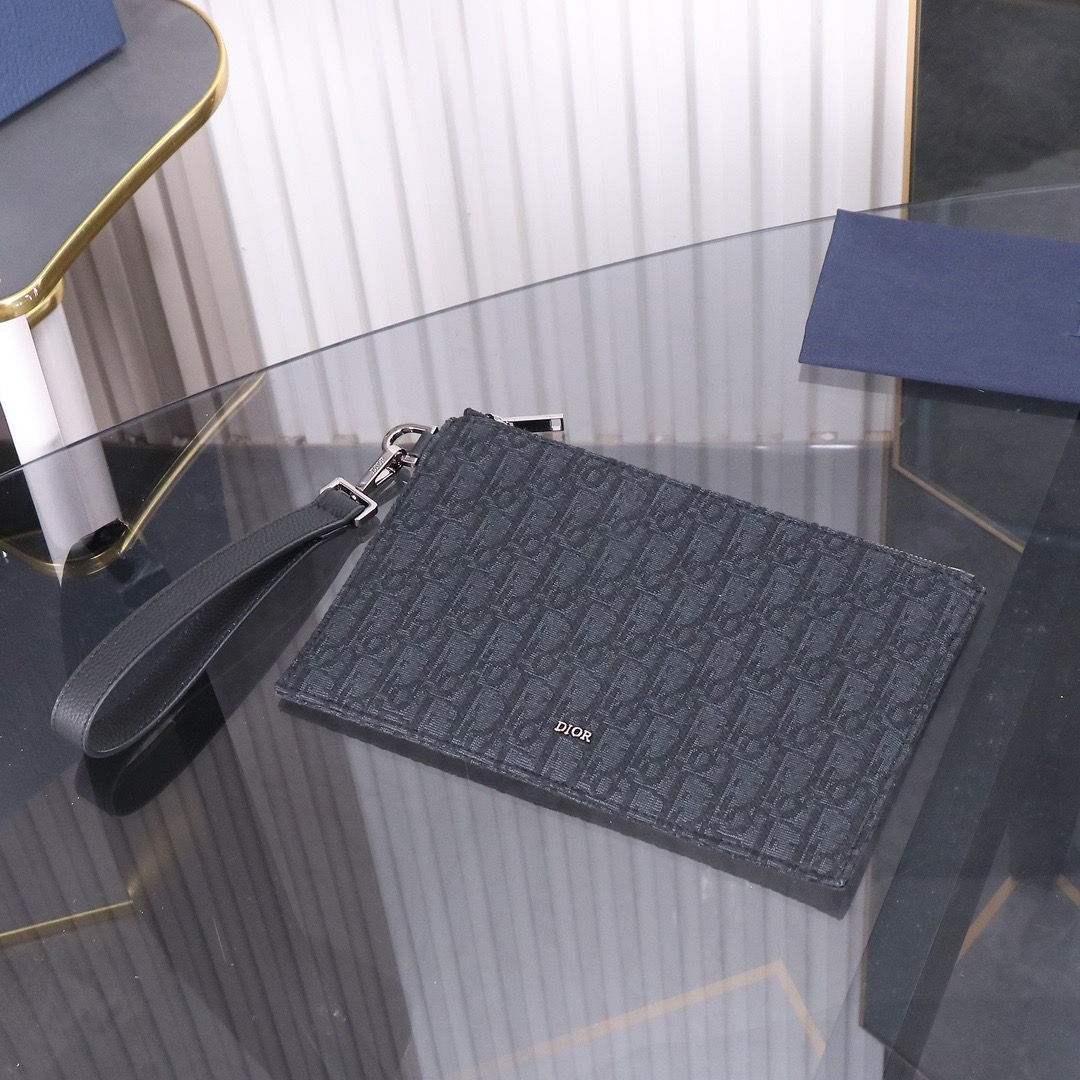 Dior Oblique Clutch Bags Size 26.5*17.5cm
