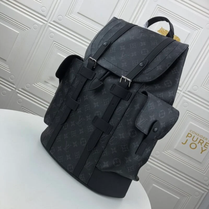 Louis Vuitton Christopher Pm M43735 Mono Black