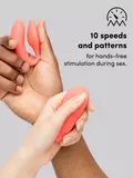 We-Vibe Chorus App and Remote Controlled Rechargeable Couple's Vibrator