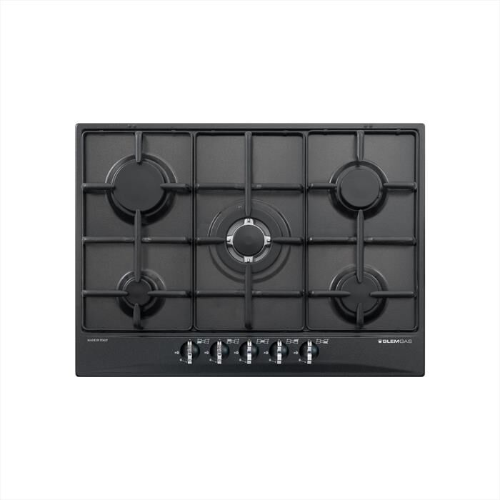 GLEM GAS - Piano cottura a gas GT755AC 68,5 cm-ANTRACITE