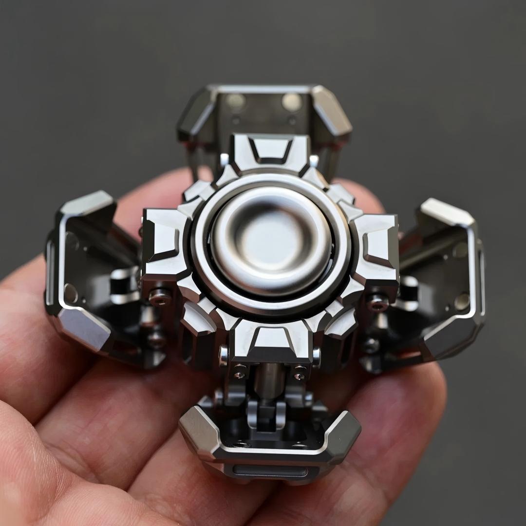 T-MAX Ancient Iron Giant Fidget Spinner Linkage Spinner