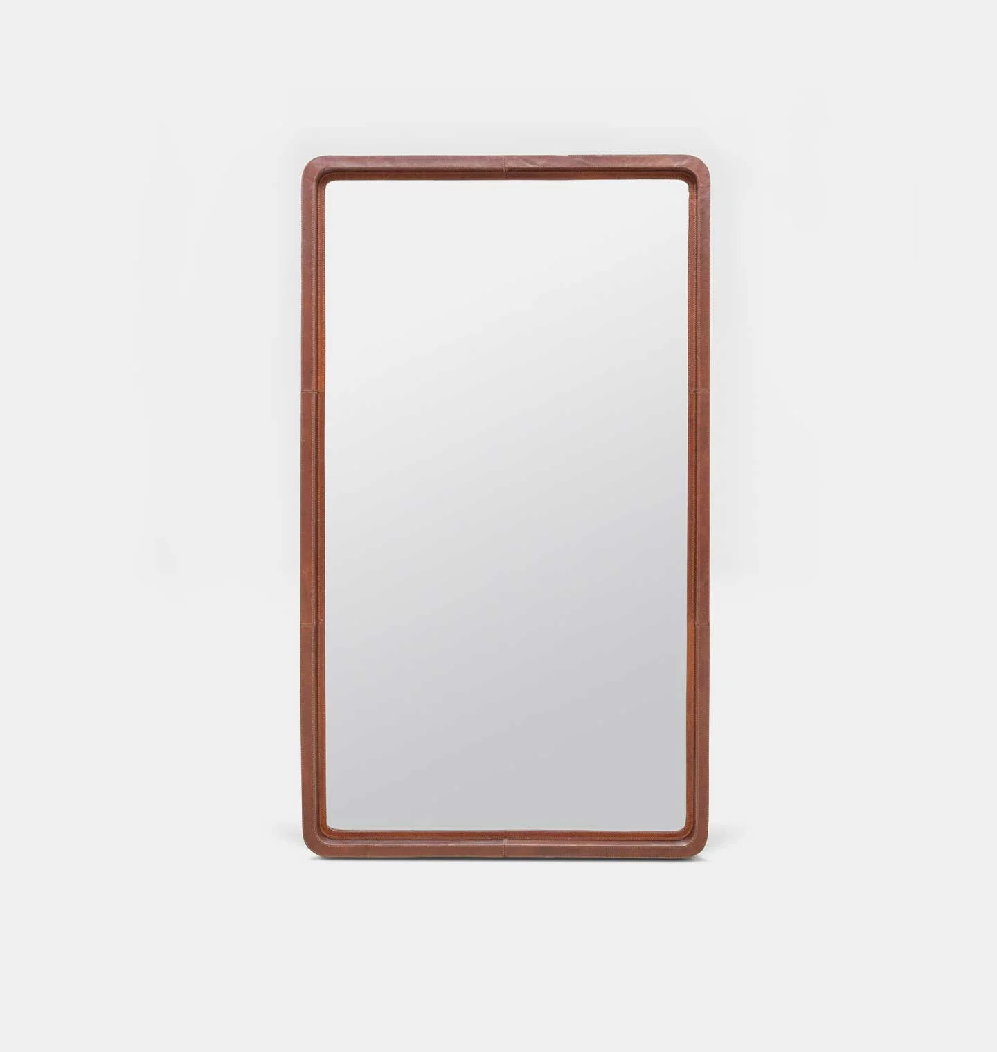 Chicory Leather Mirror