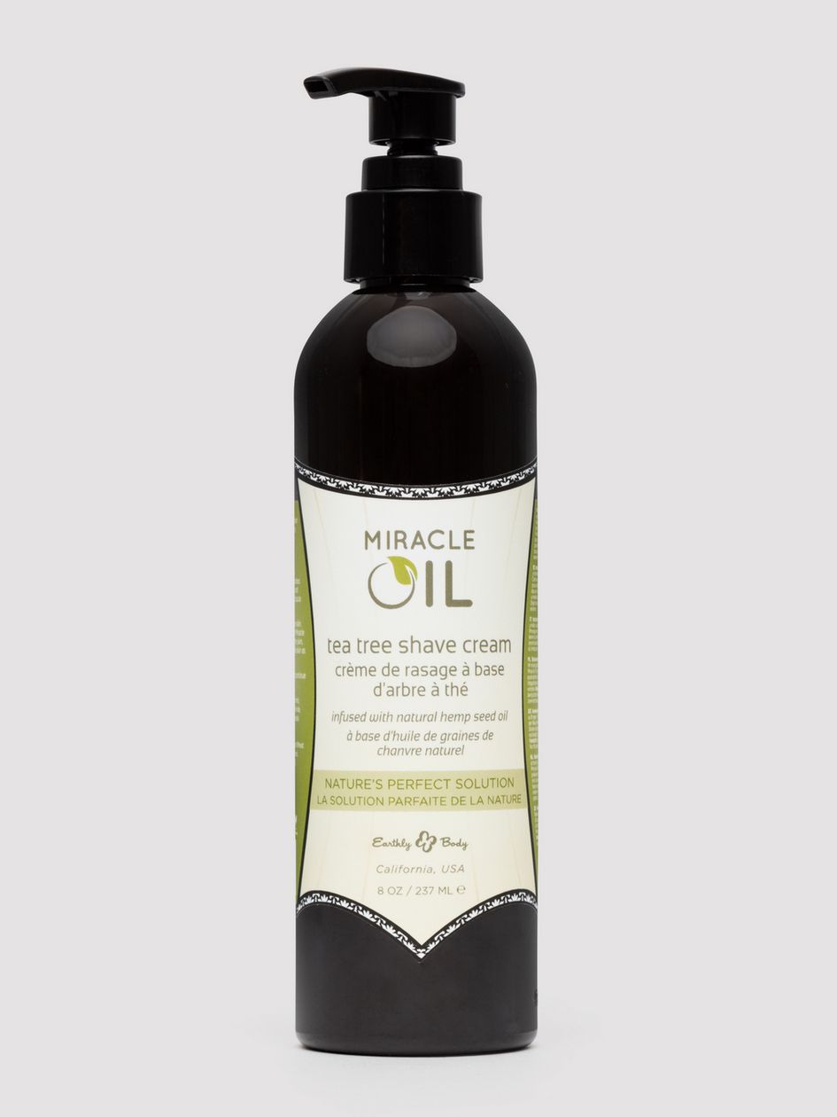 Earthly Body Miracle Oil Tea Tree Shave Cream 237ml