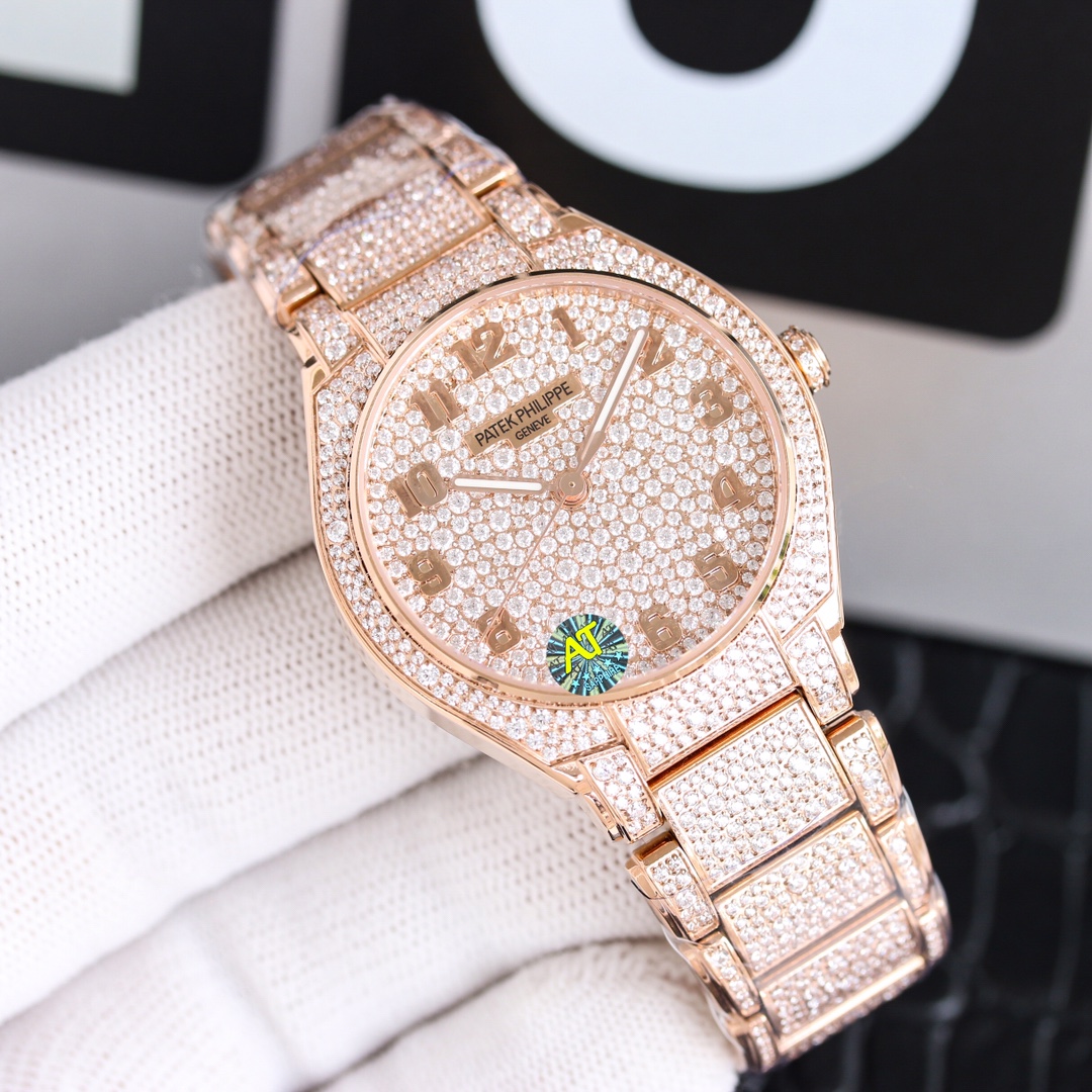 Patek Philippe Twenty~4 Automatic Haute Joaillerie Rose Gold 7300 1450R 001