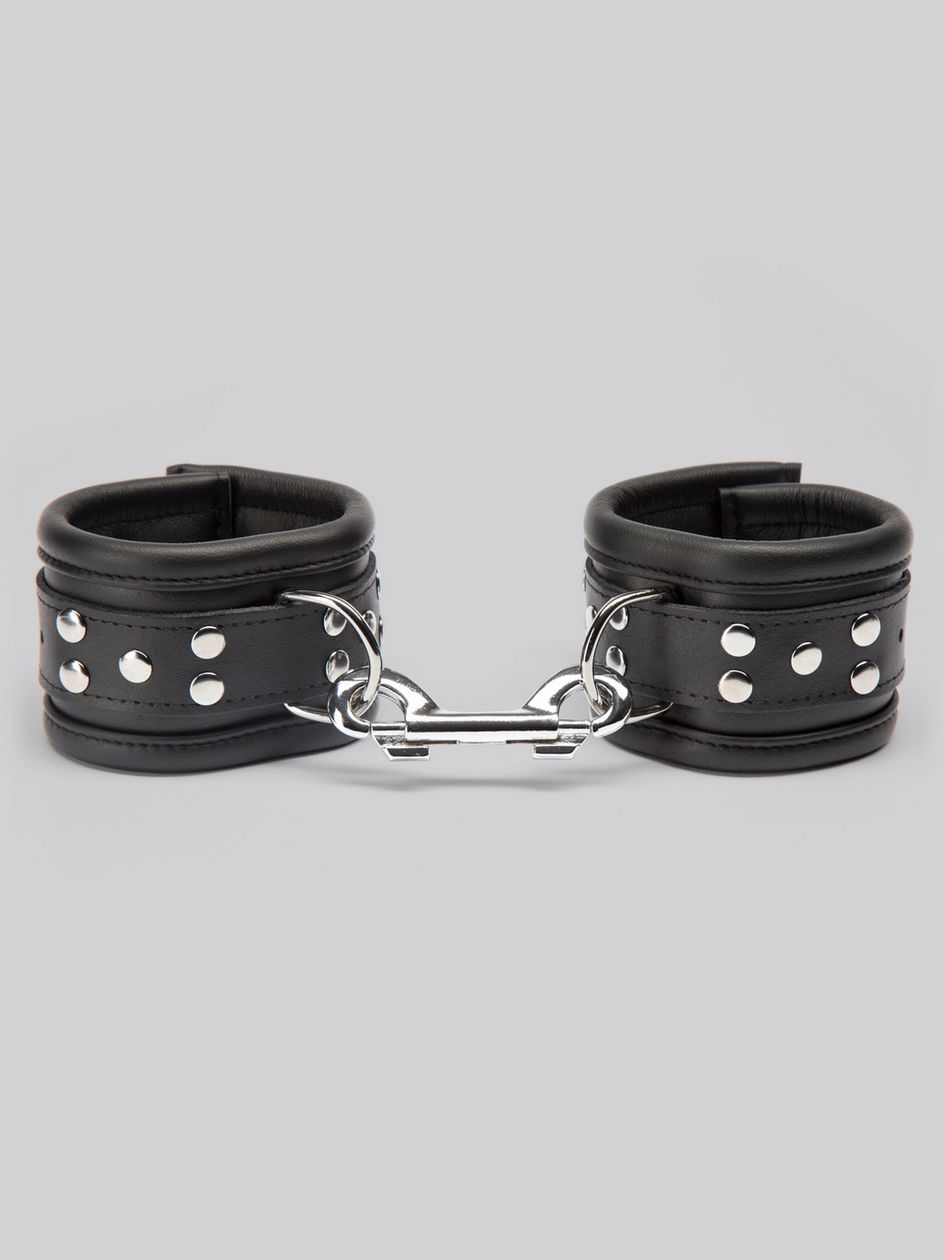 DOMINIX Deluxe Heavy Leather Ankle Cuffs