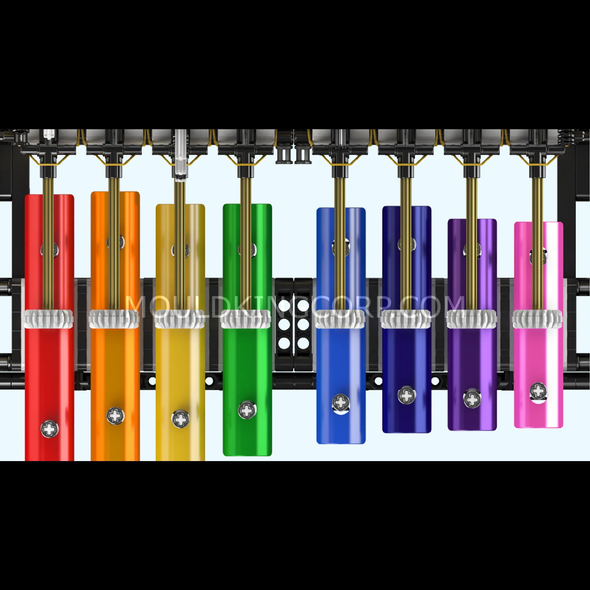 Mould King 10170 Rotating Drum Melody Music Box Building Kit | 2,344 Pcs