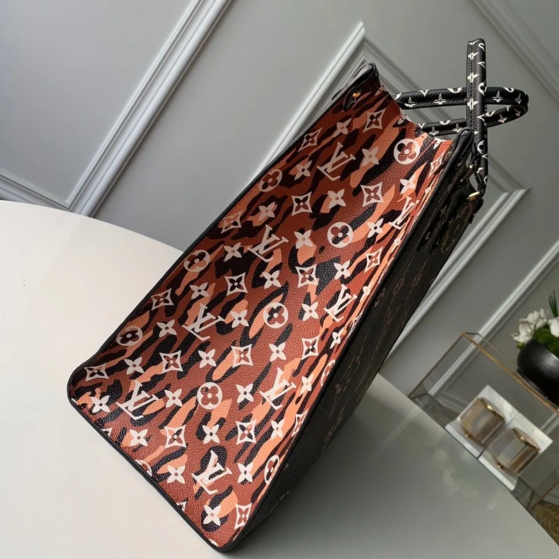 Louis Vuitton Onthego-M44570 Brown 41Cm
