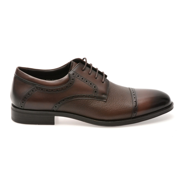 Pantofi eleganti EPICA maro, J3856, din piele naturala