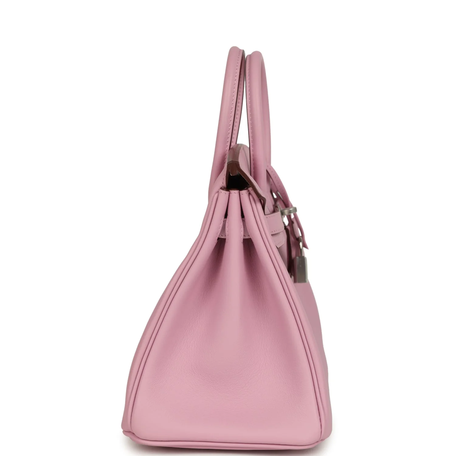 Hermes Birkin 25 Mauve Sylvestre Swift Palladium Hardware