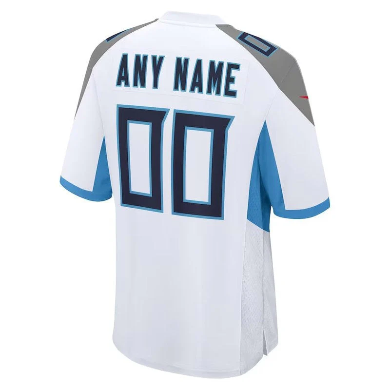 Tennessee Titans - Custom NFL Game Jersey - White