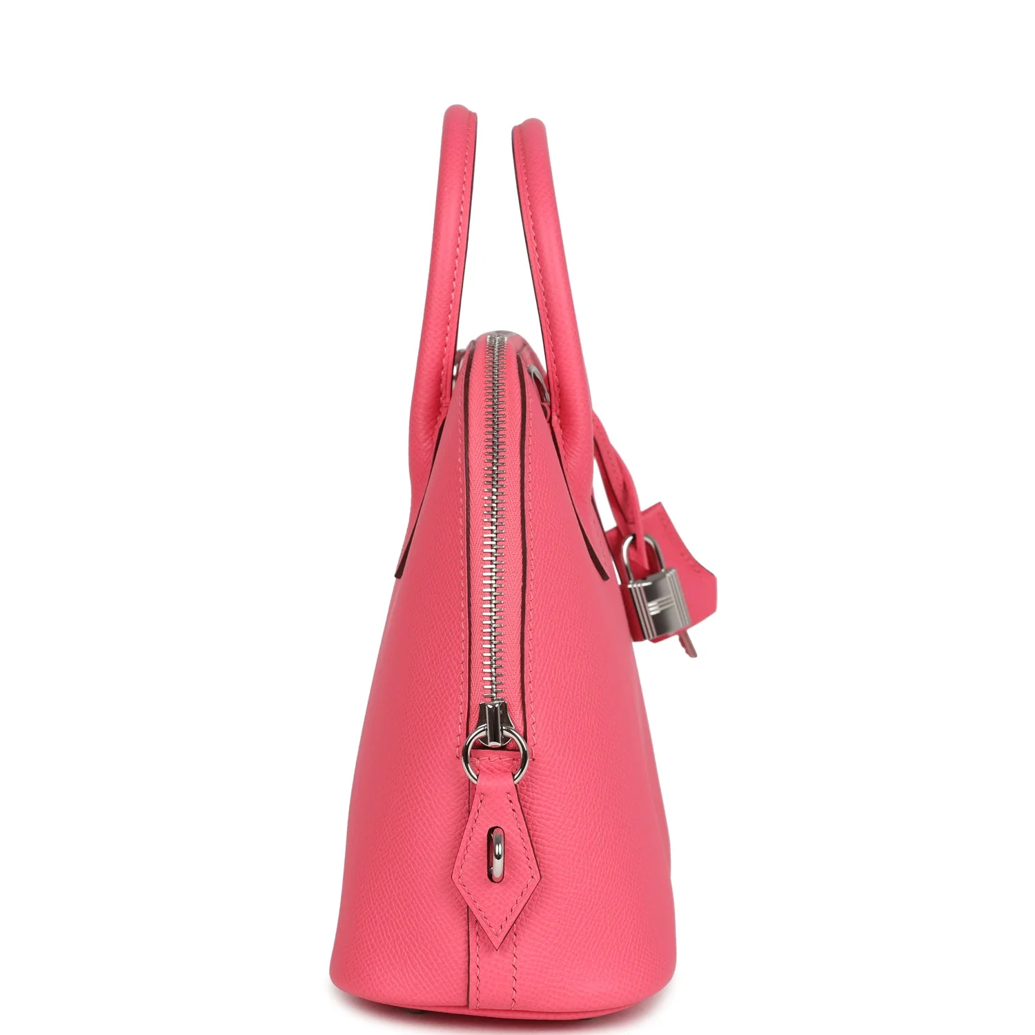 Hermes 1923 Bolide 25 Rose Azalee Epsom Palladium Hardware