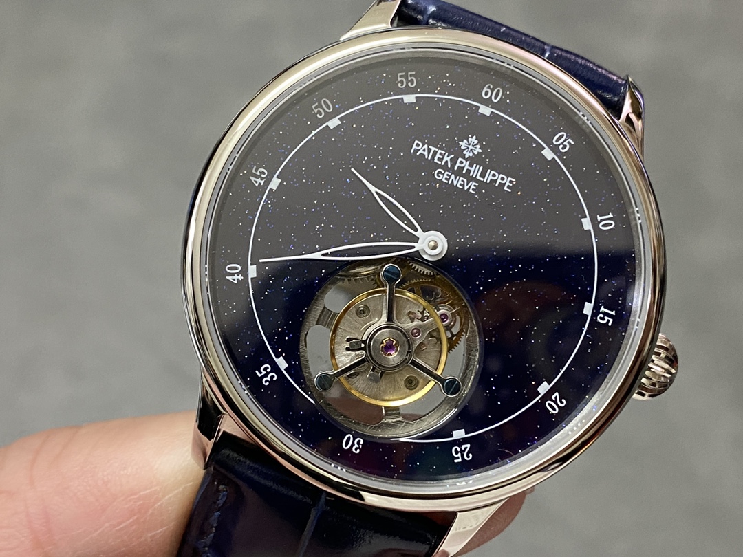 Patek Philippe Grand Complications Sky Moon Tourbillon White Gold 6102P 001 Watch