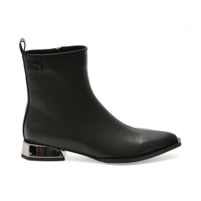 Botine FLAVIA PASSINI negre, 55773, din piele naturala