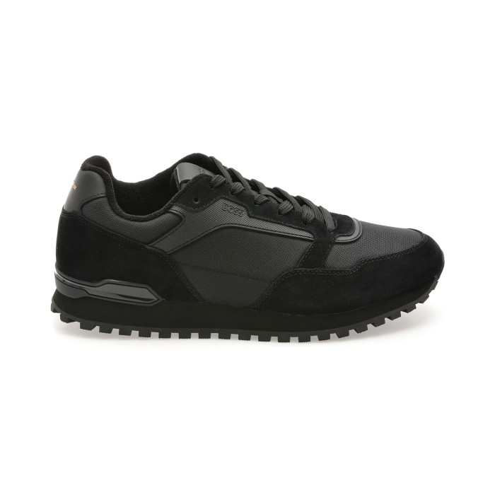 Pantofi sport BOSS negri, 3221, din material textil