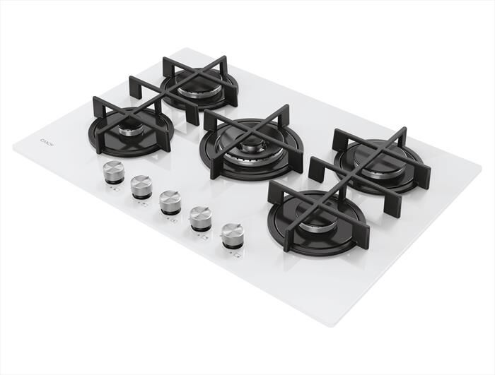 CANDY - Piano cottura gas CVG74WTW 74,5 cm-Bianco