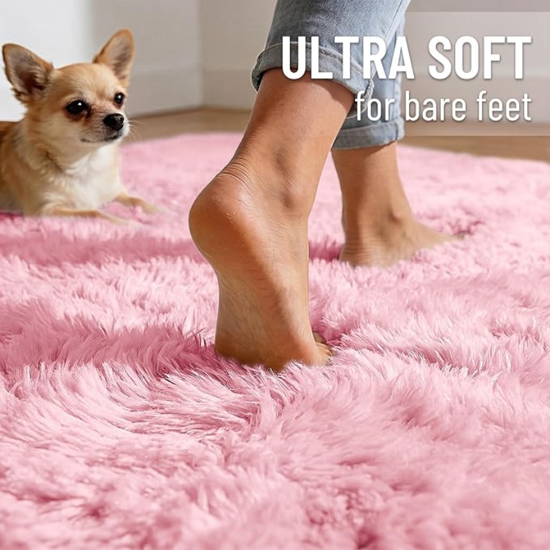 6x9 Machine Washable Large Area Rugs for Living Room, Bedroom