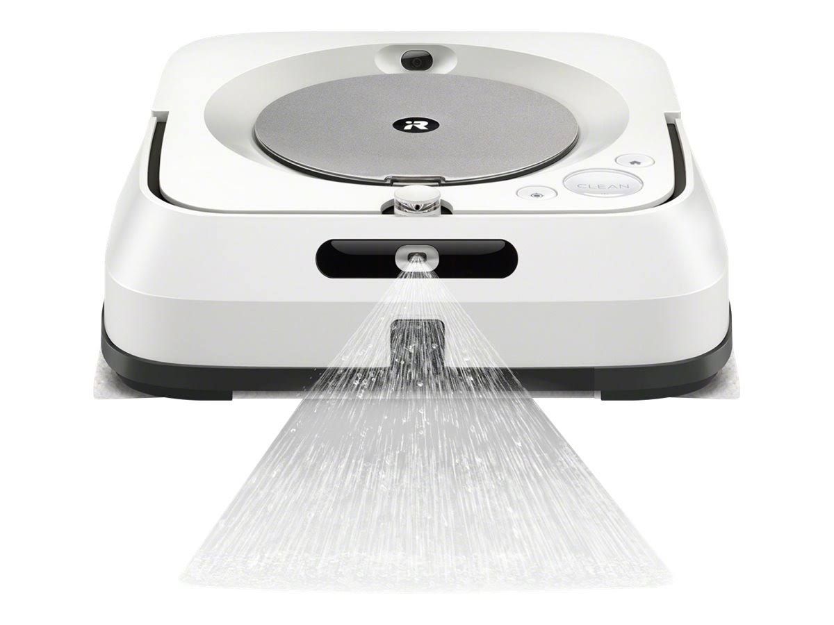 iRobot Braava Jet m6 aspirapolvere Robot Combi Bianco