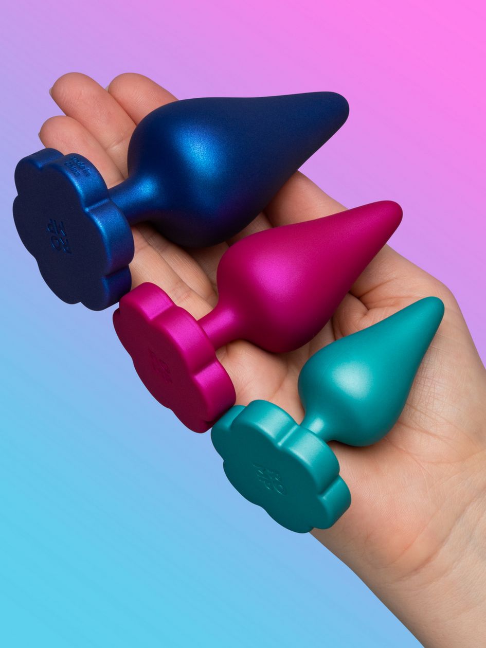 ROMP Luster Silicone Butt Plug Set
