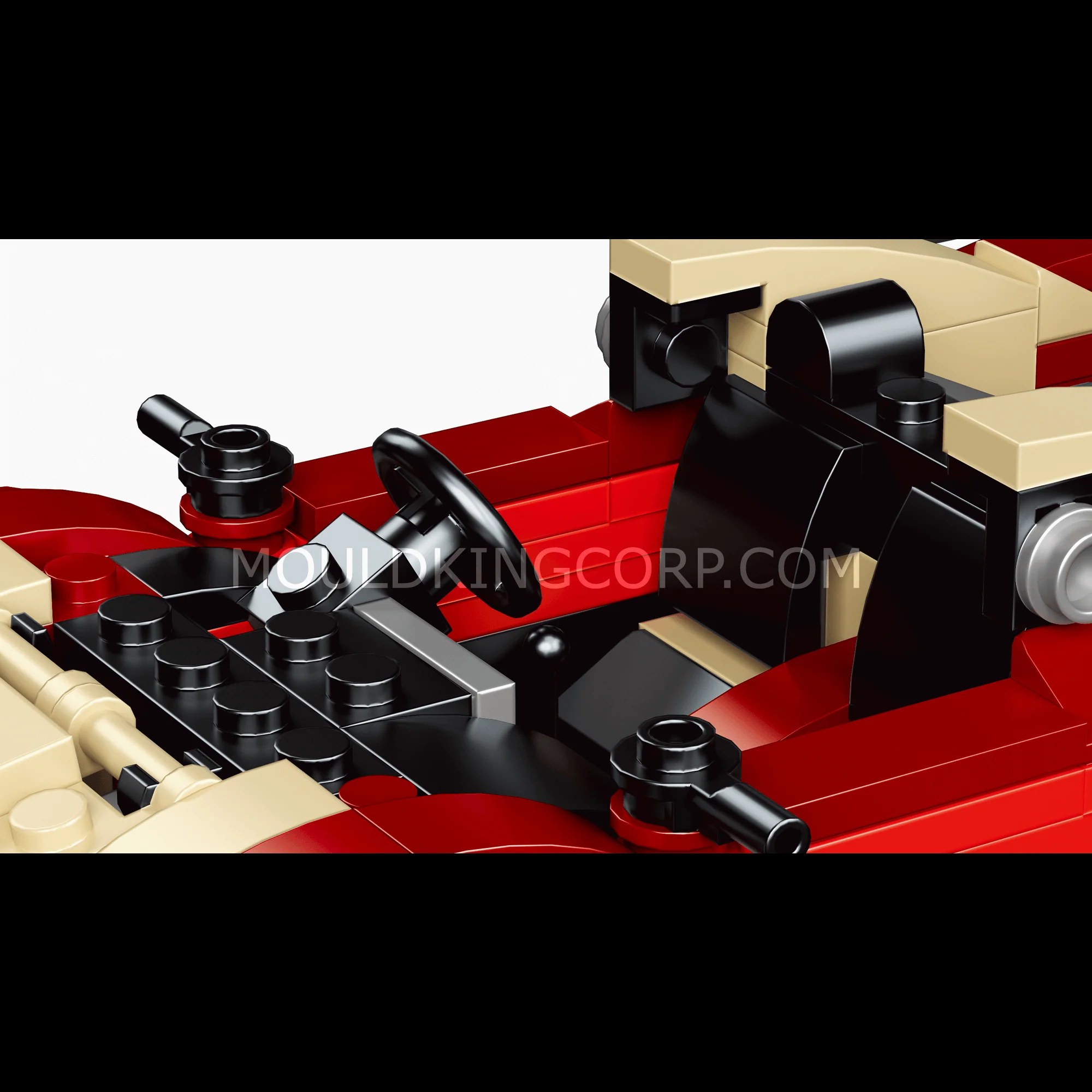 Mould King 27017 Aland Airship Landspeeder Model Car to Build | 302 PCS