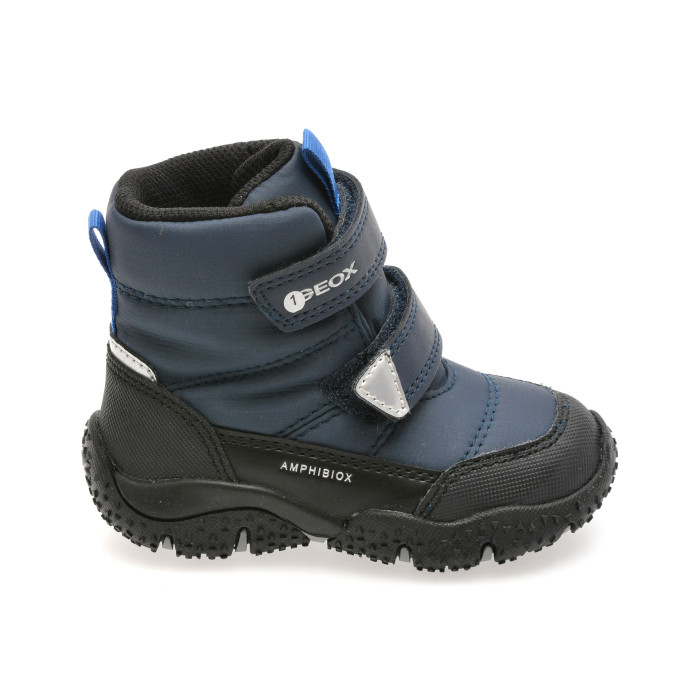 Ghete GEOX bleumarin, B4620B, din material textil