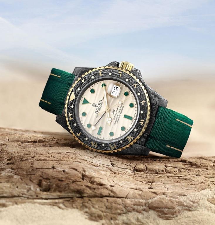 Rolex DiW NTPT Carbon GMT Master 2 OASIS