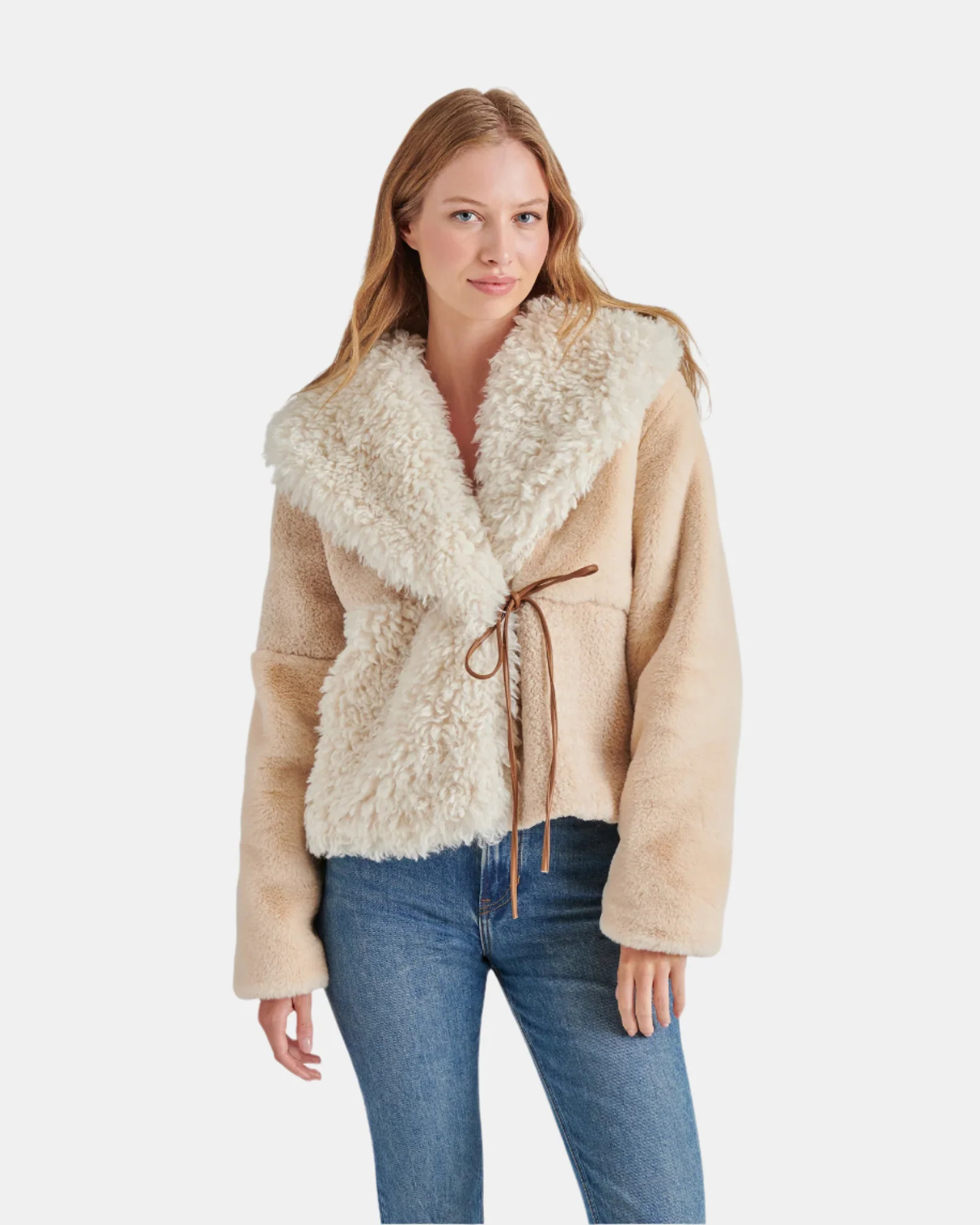 Natural Tone Loose Warm Winter Outer Coat