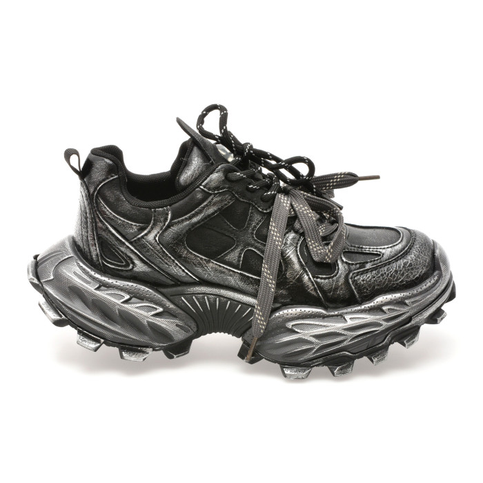 Pantofi sport GRYXX negri, 10161, din piele naturala