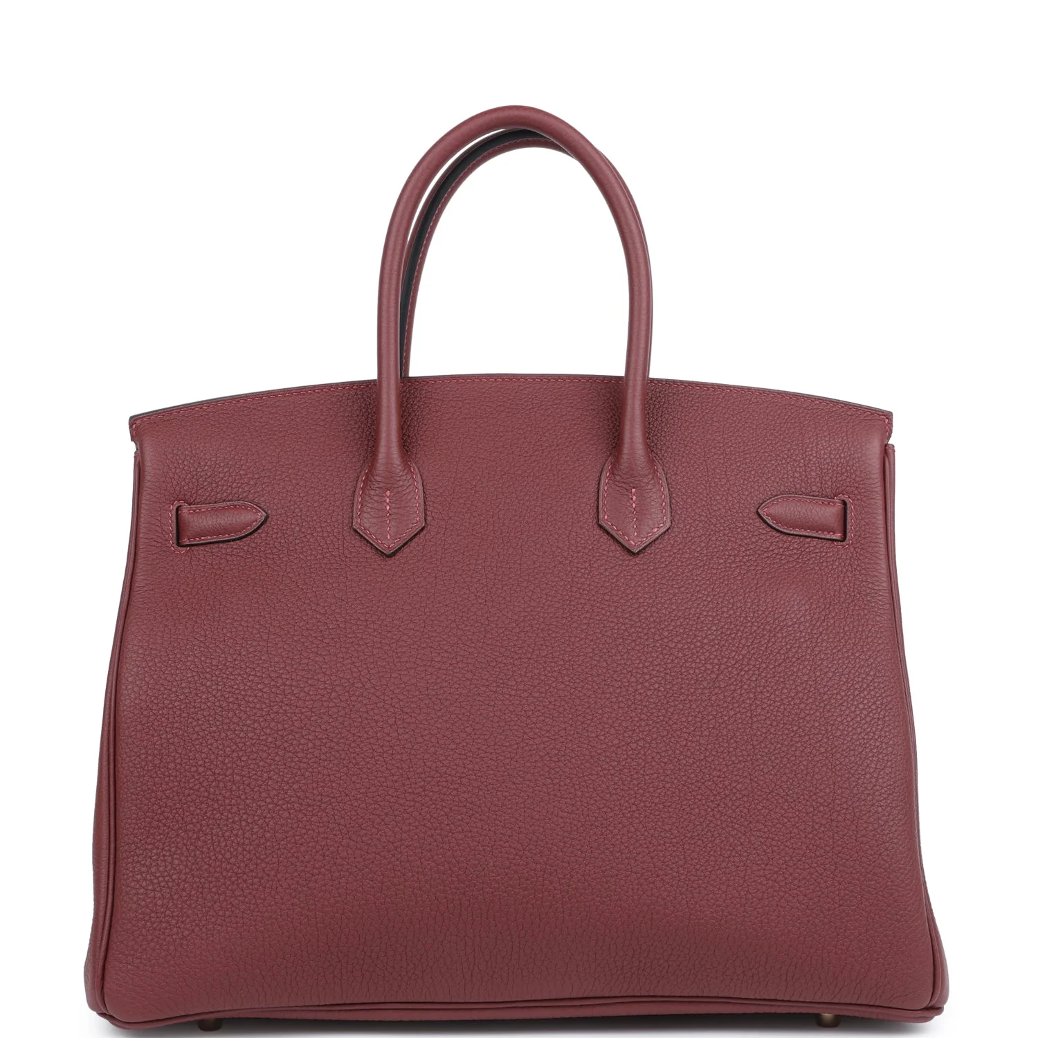 Hermes Birkin 35 Rouge H Togo Gold Hardware