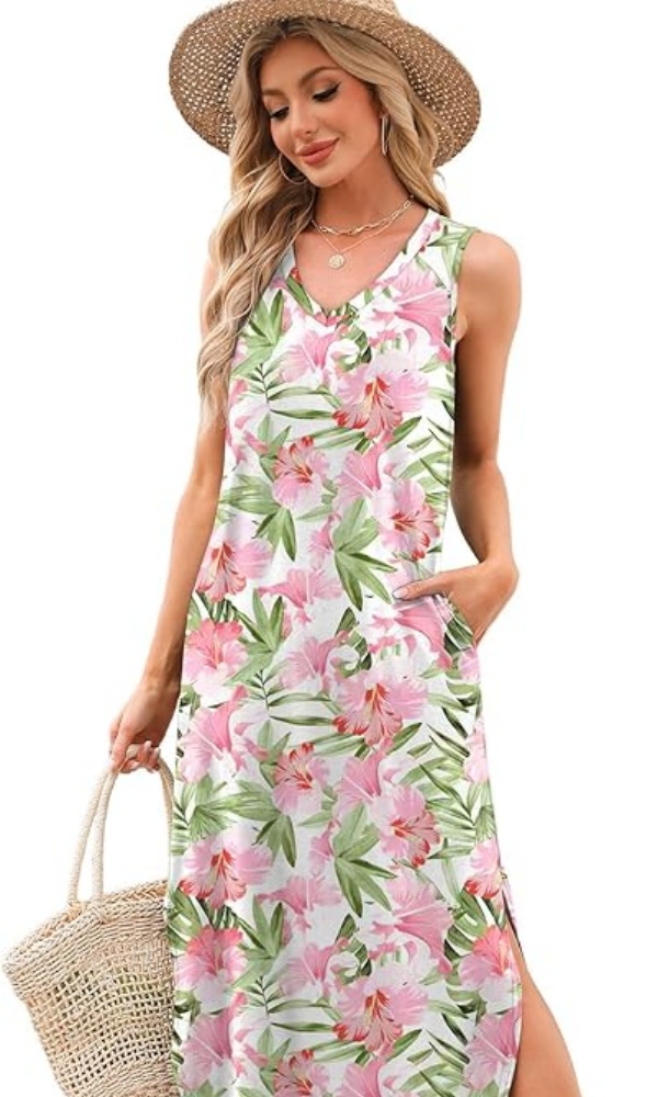 WRENLEY Summer Dresses Maxi