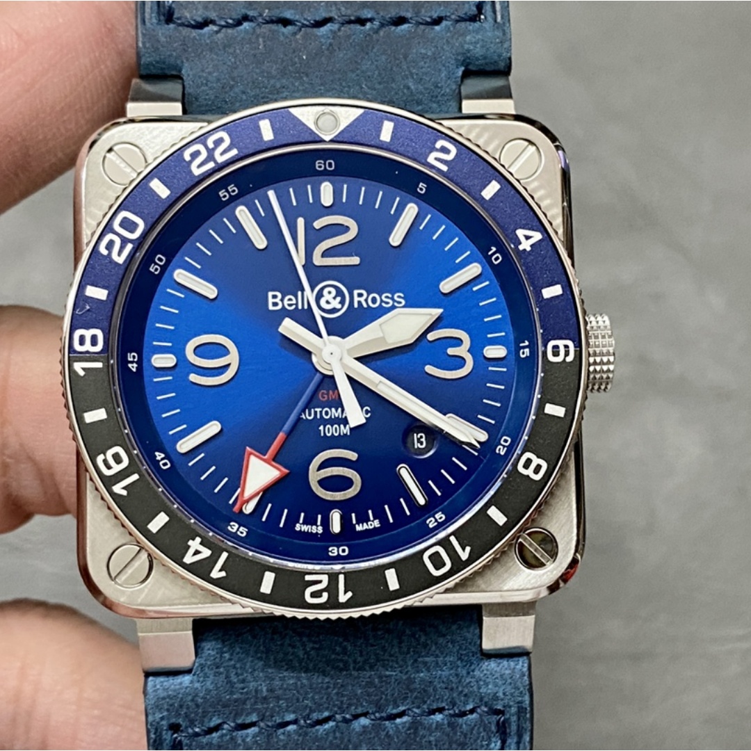 【Super Clone】Bell & Ross BR 03 93-BL-STSCA Blue