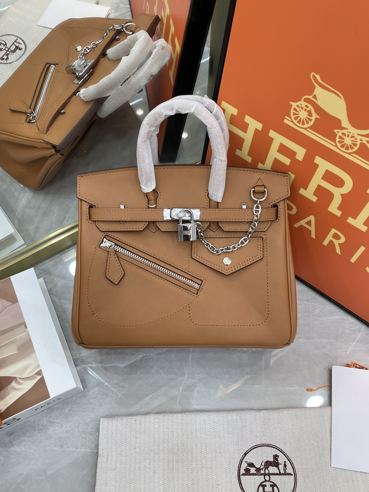 Hermes Birkin  25 swift customization