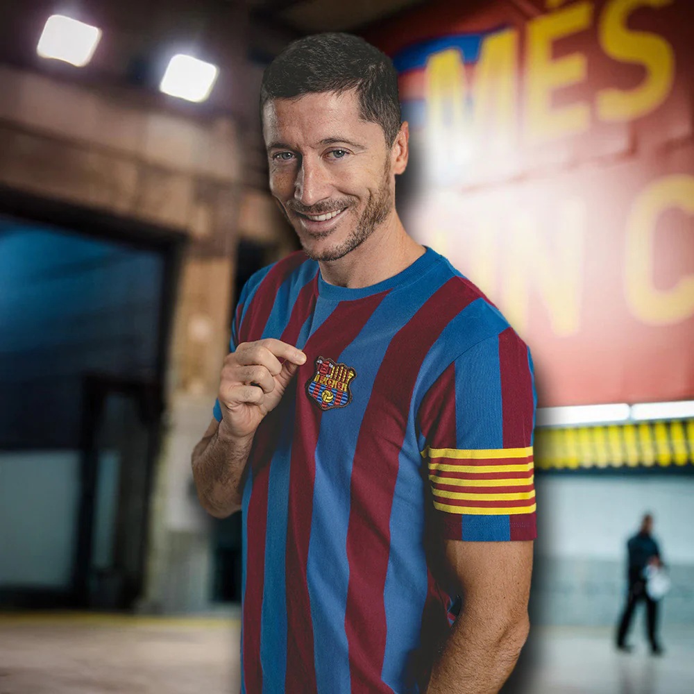 FC Barcelona Captain Retro T-Shirt