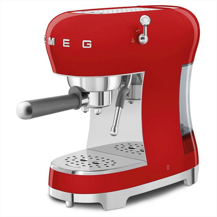 SMEG - Macchina da Caffè Espresso 50's Style ECF02RDEU-Rossa