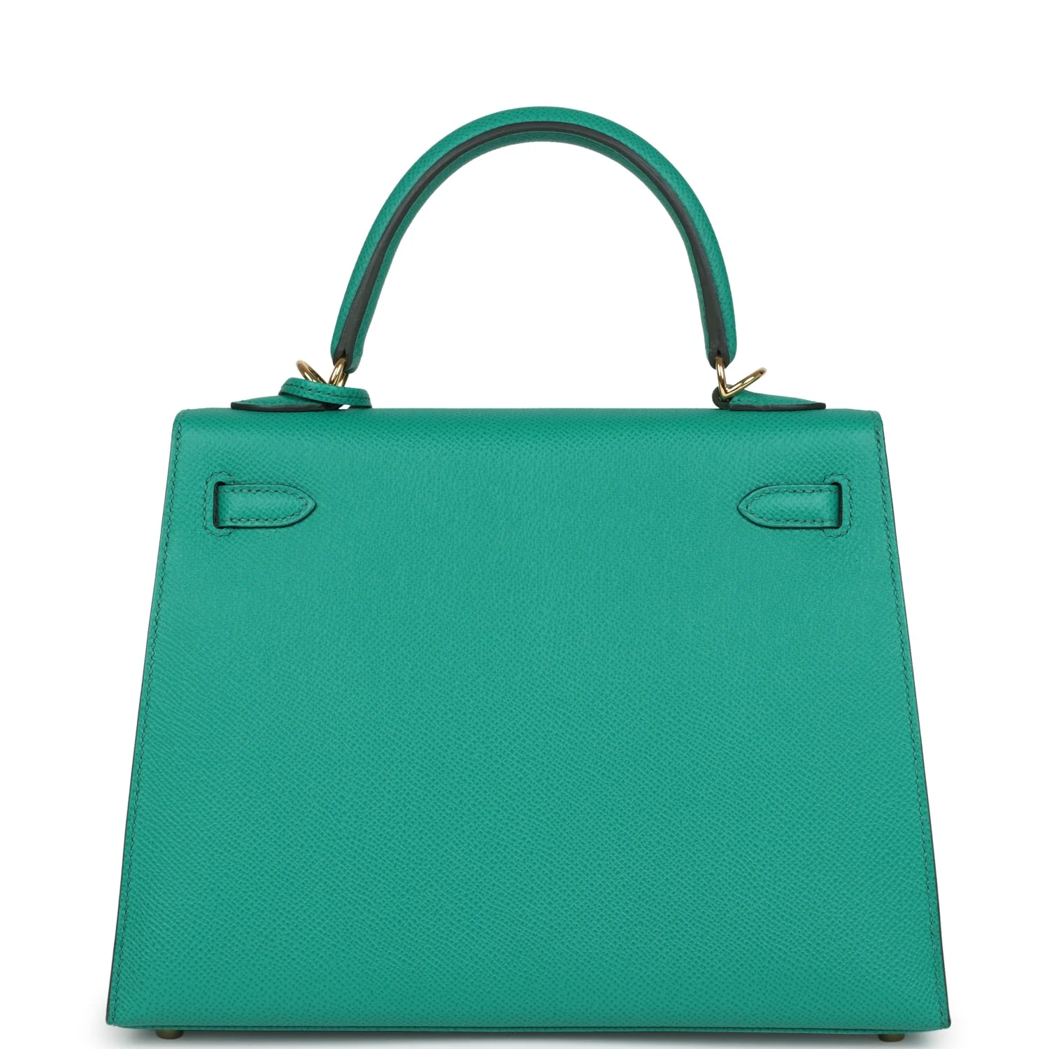 Hermes Kelly Sellier 25 Vert Jade Epsom Gold Hardware