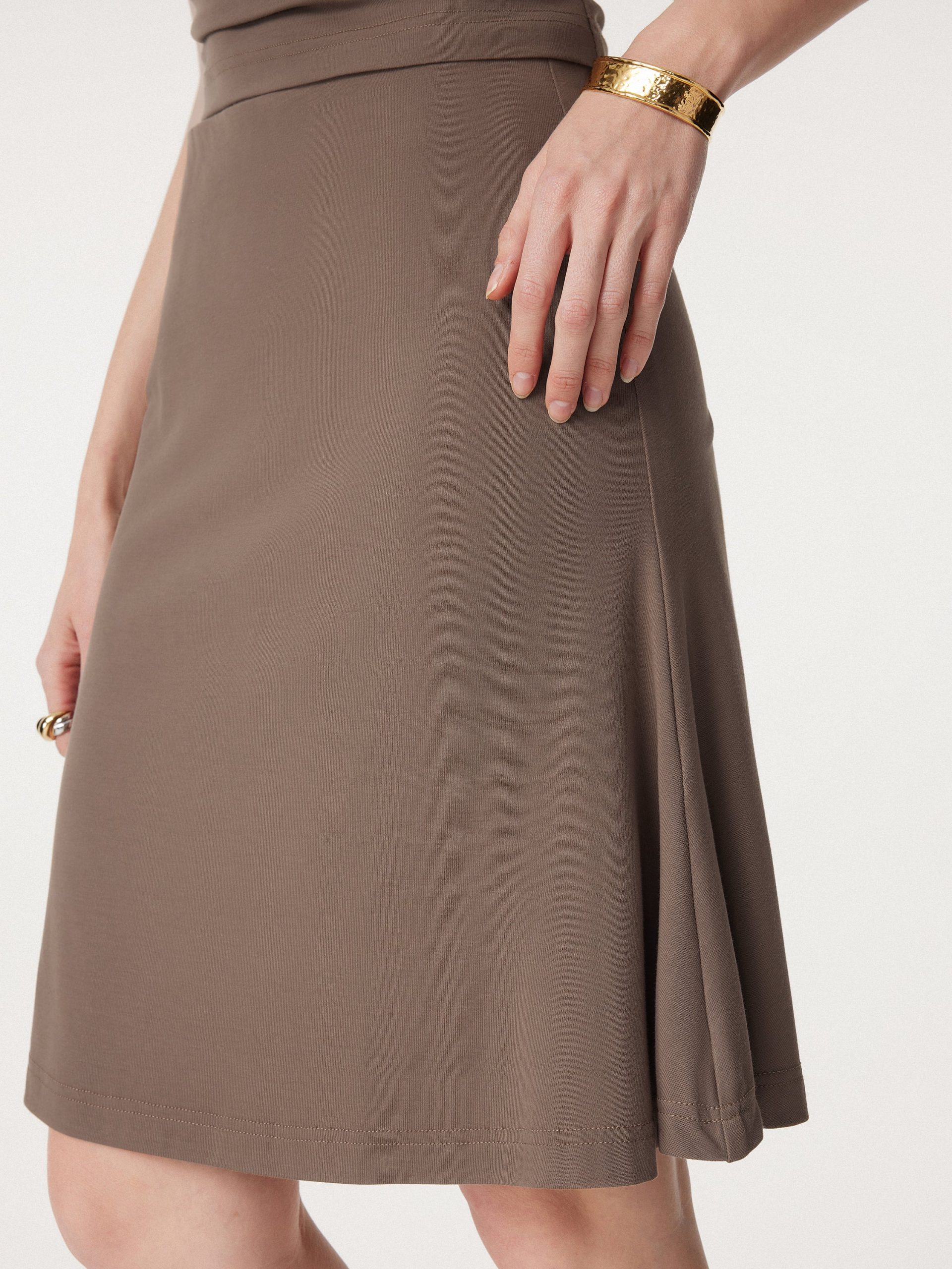 Essential Airy Flared Mini Skirt