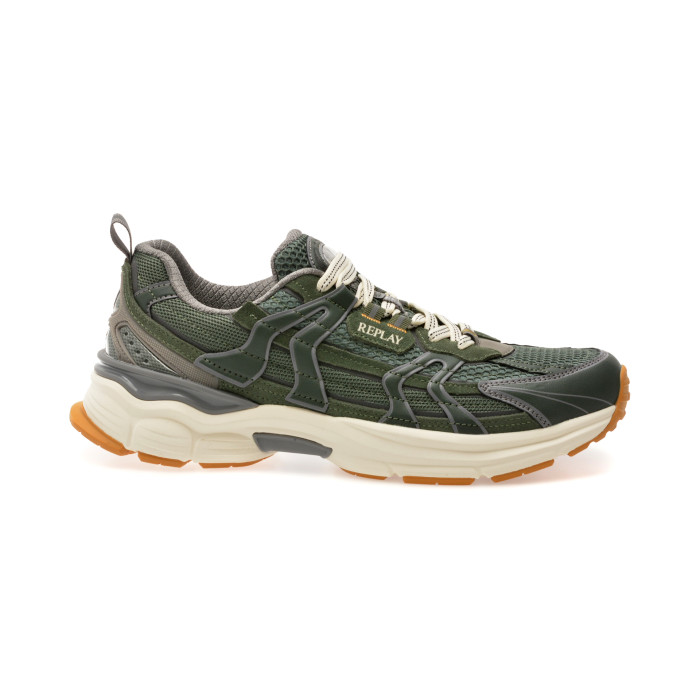 Pantofi sport REPLAY verzi, MSD502T, din material textil