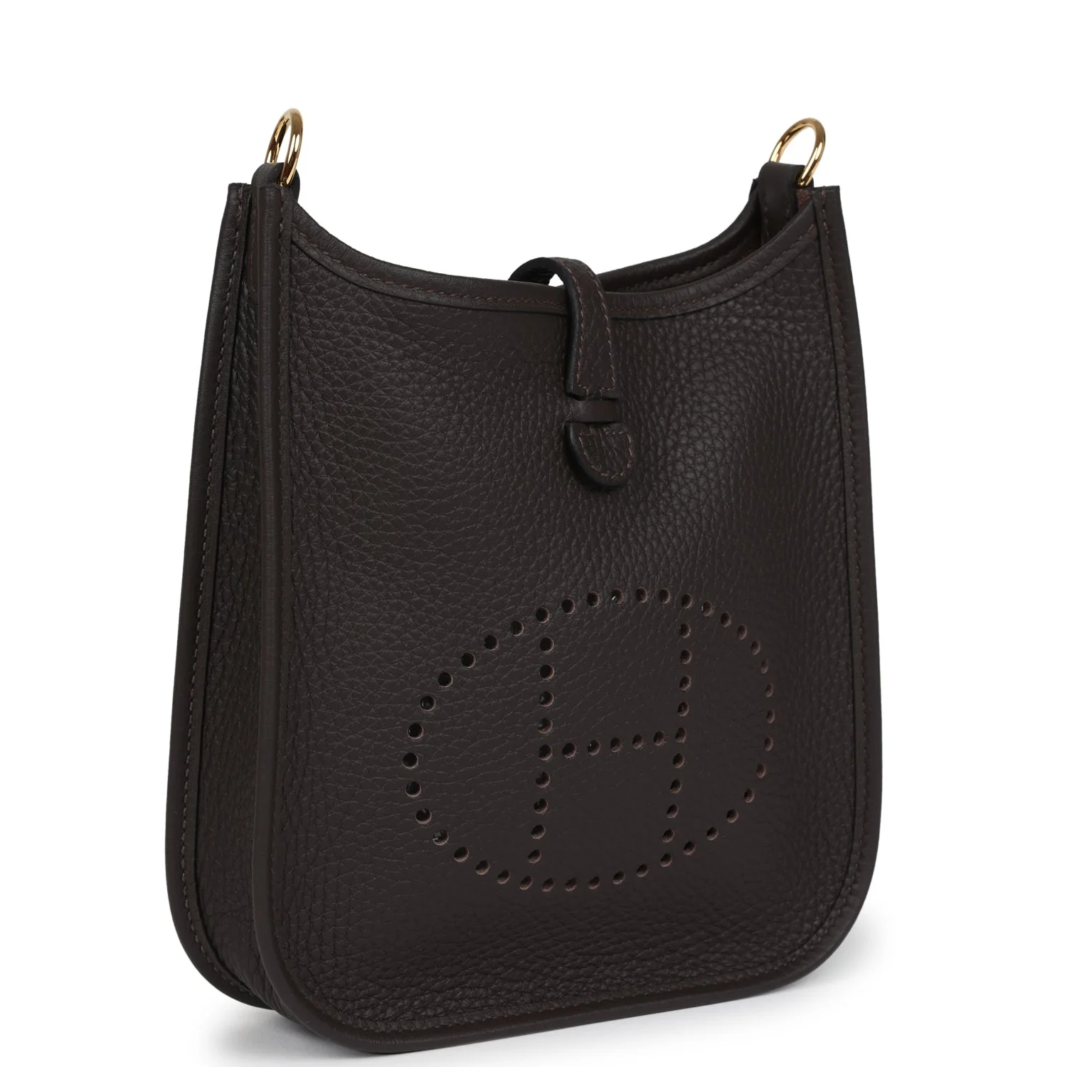 Hermes Evelyne TPM Ebene Clemence Gold Hardware