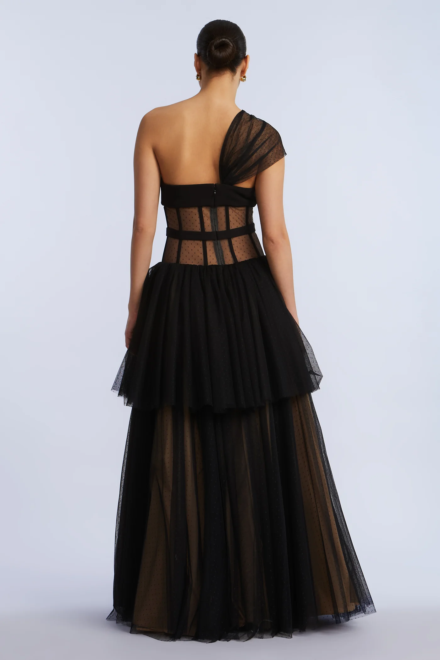 Dot Tulle Gown