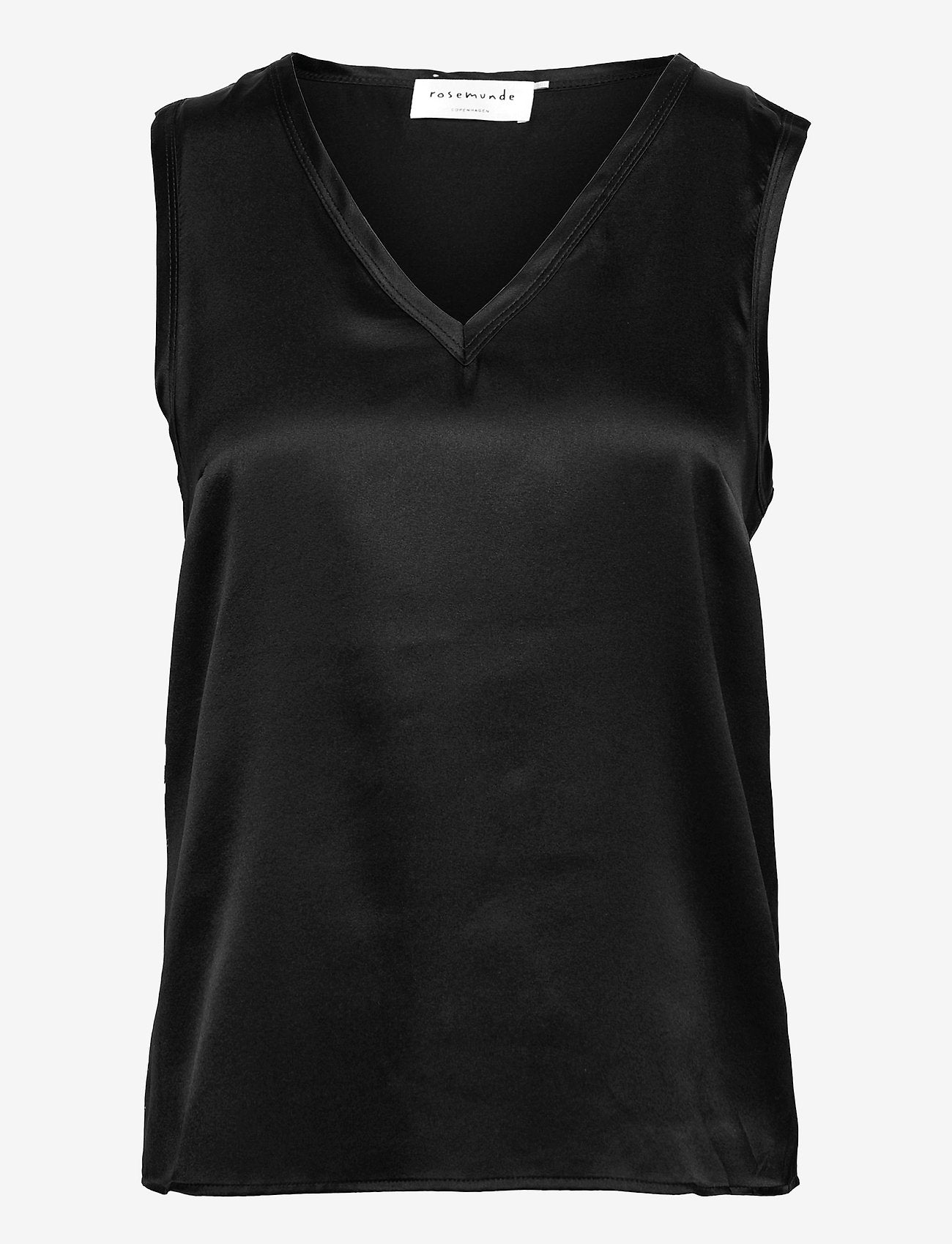 Figure-Flattering Silk‌ Top