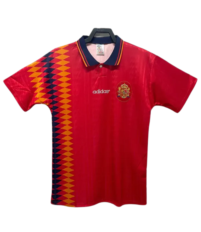 Spain 1994 I Home Jersey - Retro Version